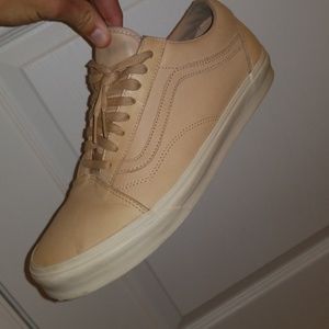 Vans rose leather